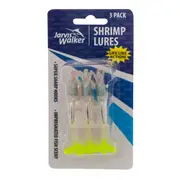Set of 3 Jarvis Walker 3in. Scented Shrimp Lures