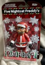 Five Nights at Freddy's Holiday Santa Freddy Funko FNAF Action Figure