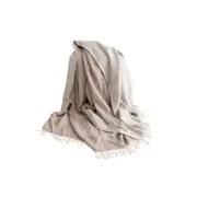 Huxford Grove Avalon Throw Sofa/Bed Decorative Blanket 150x220cm Natural