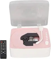 Bluetooth5.0 CD Player HiFi Sound Speaker Supports AUX USB CD Music Player with Remote Control, Dust Cover, for Home Kids