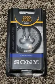 NEW Vintage Sony Walkman Stereo Headphones MDR-E828LP iPhone Earbuds Earphones