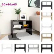 Side Table 60x40x45 cm Chipboard Magazine Rack Dining Multi Colours vidaXL