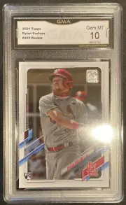 2021 Topps Dylan Carlson Rookie #285 Gem MT 10