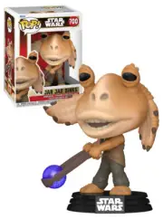 Funko POP! Star Wars The Phantom Menace #700 Jar Jar Binks With Booma Balls -New