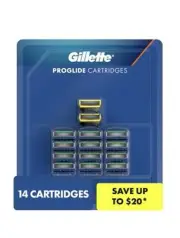 Gillette ProGlide Men’s Razor, 12 Refills + 2 ProShield Blades | 14 Cartridges
