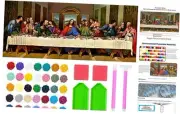 5D DIY Diamond Painting Kits for Adults, Large Size Full Drill The Last Supper