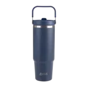 OASIS STAINLESS STEEL VOYAGER TUMBLER WITH HANDLE 900ml Drink Cup INDIGO
