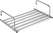 Radiator Airer, Radiator Towel Rail, 6-Bar Stretchable Radiator Drying Rack, Strong Load Bearing Over Radiator Towel Rail with Adjustable Arms, Foldable Radiator Hanger for Clothes Towel Socks