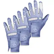 Bionic StableGrip 2.0 Golf Glove - Womens - Periwinkle - Leather 3 Pack
