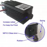 Quality Focusable 450nm 3.5W 3500mW Blue Laser Module TTL 12V Carving/Burning