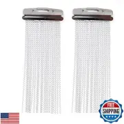 Yibuy 2 Pieces 20 Strands Steel Snare Drum Wire for Cajon Box Drum Springs 5.