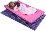 Regalo My Cot Portable Toddler Bed, Fitted Sheet and Travel Case, Pink