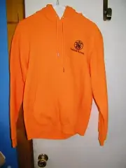 Smith & Wesson Authentic Logo Pullover Hoodie Hunter Orange Size Adult Med.