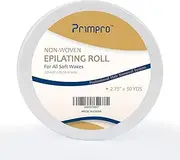 Primpro Non-woven Wax Strip Roll for Body and Facial Hair Removal, 2.75 Inches x 50 Yards Pack Salon Quality Epilating Roll