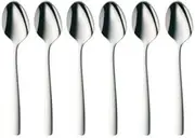 WMF Boston Coffee Spoons Set of 6 Teaspoons 13.2 cm Polished Cromargan Stainless Steel Shiny Dishwasher Safe