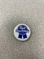Pabst Blue Ribbon Beer Button Or Pin 1” Round