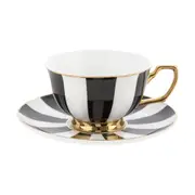 Cristina Re Ebony Stripes Teacup