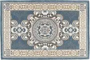 CHICHIC 36 x 24 Inch GrayBlue Indoor Door Mat for Home Entrance, Front Door Mat Inside Outside Entryway Rugs Welcome Mat Anti-Slip Rubber Back Low Profile