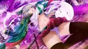 Anime girls panties thighhighs konpaku youmu touhou Playmat Gaming Mat Desk