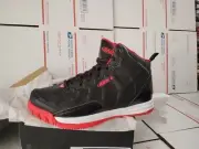 AND1 Boys Size 3 RED/ BLACK Basketball High top Sneakers Show Out Models #200