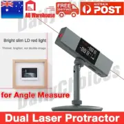 Expert Dual Laser Leveling Protractor with Digital Inclinometer Feature