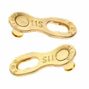 1x Bike Bicycle Chain Master Link Joint Connector 11 Speed Quick Link - GOLD