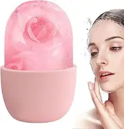 Ice Roller for Face and Eye,Reusable Massage Silicone Ice Mold | Firming Toning Facial Massager Beauty Tools Skin Care Device for Travel Home