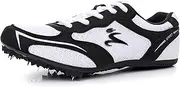 [SUMECH] Men's Women's Track & Field Shoes with Spikes Running Athletic Sneakers Lightweight Breathable Jumping Shoes for Youth, Boys and Girls
