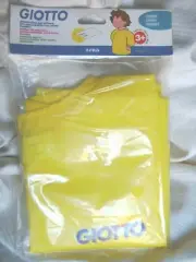 2x Giotto Made in Italy Kids Plastic Apron 3+ years for painting, washable, new