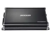 Kicker 43CXA12001 Mono CXA1200.1 Amp 1200-Watt Class D Car Subwoofer Amplifier