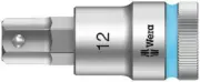 Wera Zyklop C HF HEXAGON SOCKET 60mm 1/2" Hex Drive, Colour Coded- 12mm Or 14mm