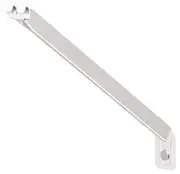 ClosetMaid 21776 Support Bracket for 16-Inch Deep Wire Shelving, 12-Pack, White