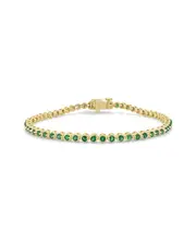 Sabrina Designs 14K 1.84 ct. tw. Emerald Bracelet