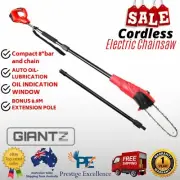 Giantz Electric Cordless Saw Pole Chainsaw Hedge Trimmer Pruner Garden Tool 20V