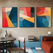Abstract Color Block 3 sets Poster Wall Art