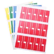 750Pcs Cable Label Sticker Wire Electrical Cable Labels Cord Tag Marker5046