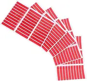 Gogogmee 5Sheets Clear Double Sided Adhesive Nail Display Tape Heavy Duty Transparent Holders for Press Nails for Nail Art Showcase and Storage for Home Salons and DIY
