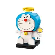 Classic Cartoon Anime Doraemon Angel Building Blocks Bus Car Bricks Sets