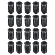 50Pcs Threaded Inserts, M8-1.25x25 Threaded Inserts for Wood Working Tools