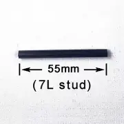 Carbon Cross Axle, Compatible with LEGO Technic 7L stud axles, strong and light.