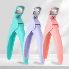 Manicure Nipper U-type Reduce Friction Flat Nail Scissors Trimmer Vivid Color