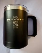 NY RANGERS MUG 2024 STANLEY CUP PLAYOFFS HOT COLD DRINKS W LID MSG NHL HOCKEY