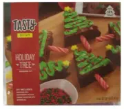 NEW Christmas Tasty DIY Holiday Tree Brownie Baking Kit