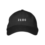 Zero Skateboards Hat Army Dad Black