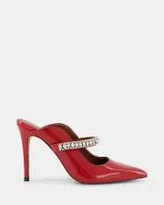 Shelly Shen Merry/Red Patent Womens Heels 08
