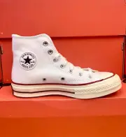 Converse Women Chuck 70 White High Top Vintage Canvas Shoes 162056C