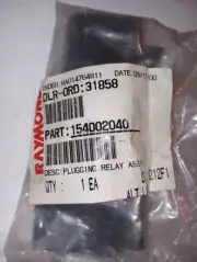 NEW GENUINE RAYMOND 154002040 PLUGGING RELAY ASSY FOR FORKLIFTS 154-002-040