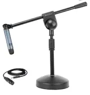 Blue Ember PC Gaming Twitch Live Stream Recording Microphone Mic+Boom Desk Stand