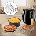 Grill Holder Air Fryer Accessories Baking Tray Air Fryer Rack Kitchen Grill %