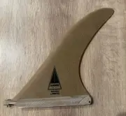 Harbour Surfboards Longboard Fin 10” Brown Ninteen Noserider NEW!